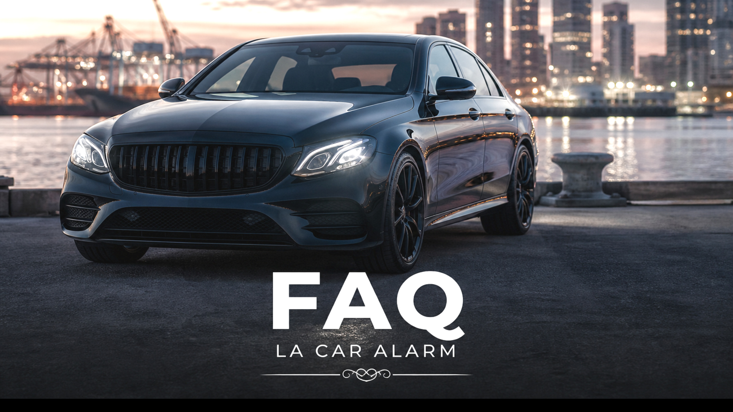 FAQ — LA CAR ALARM