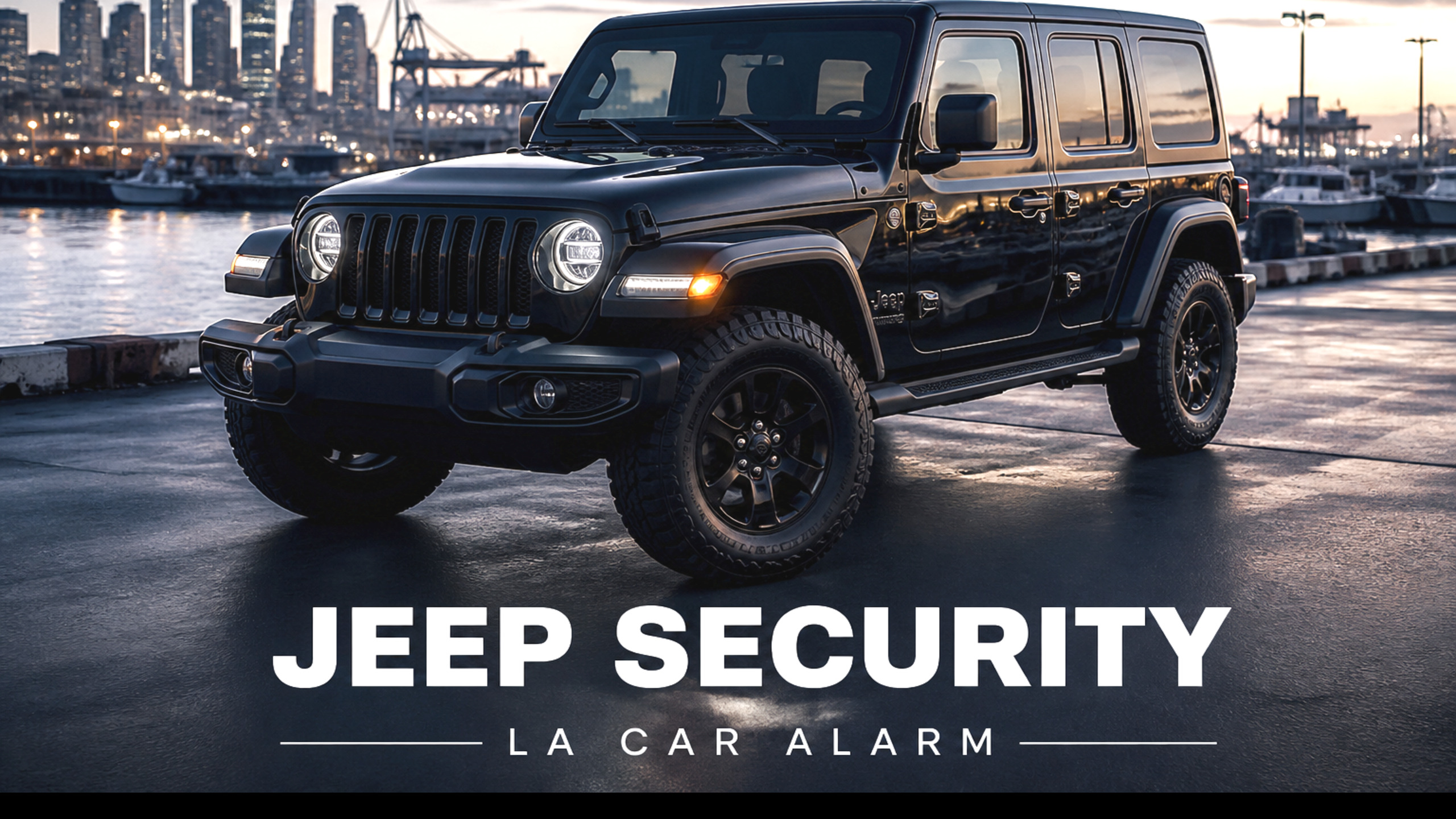 JEEP SECURITY — LA CAR ALARM