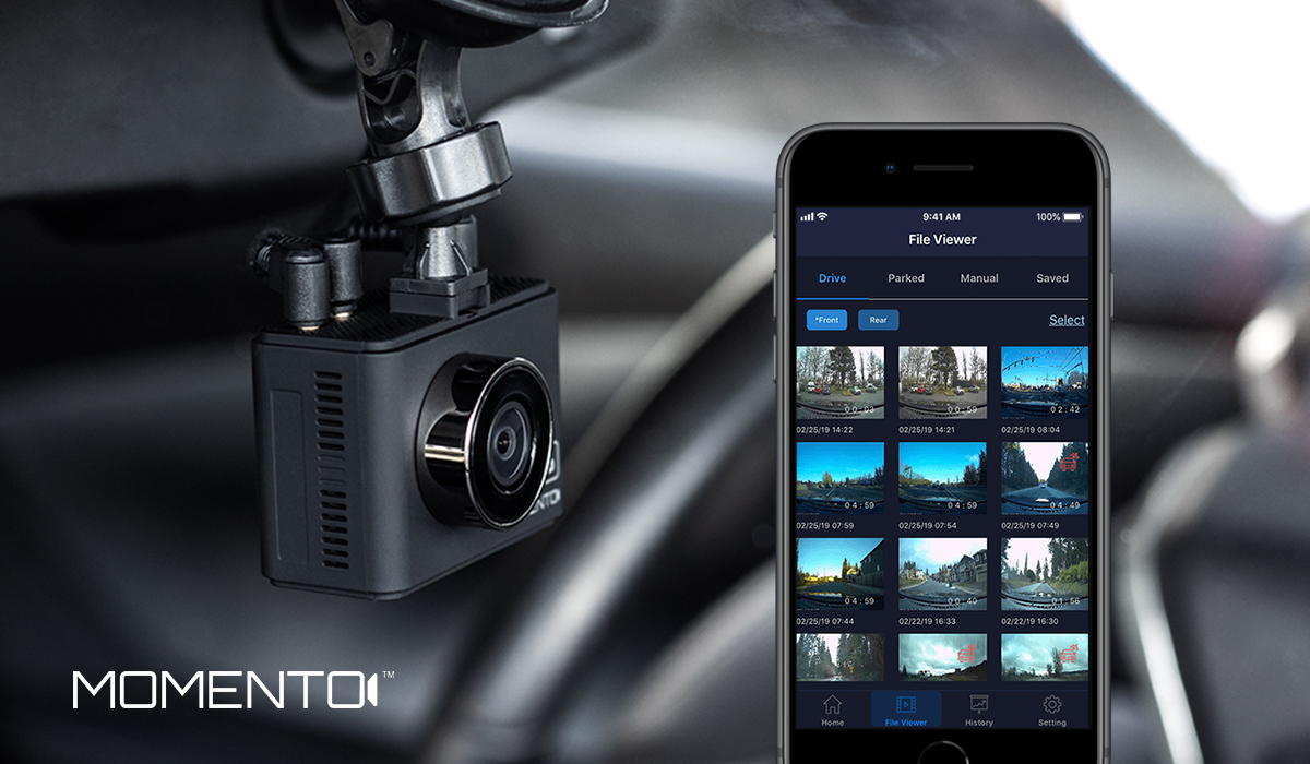 Momento M6 Wi-Fi dual dash camera