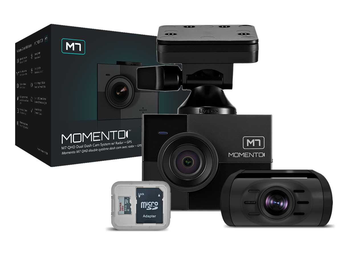 Momento M7 2K QHD three-channel dash camera