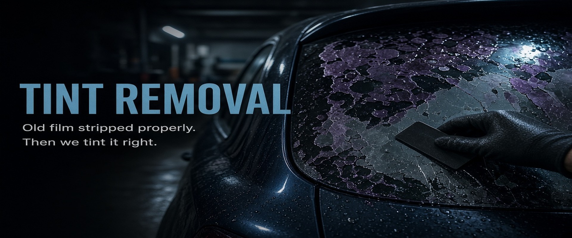 Tint Removal