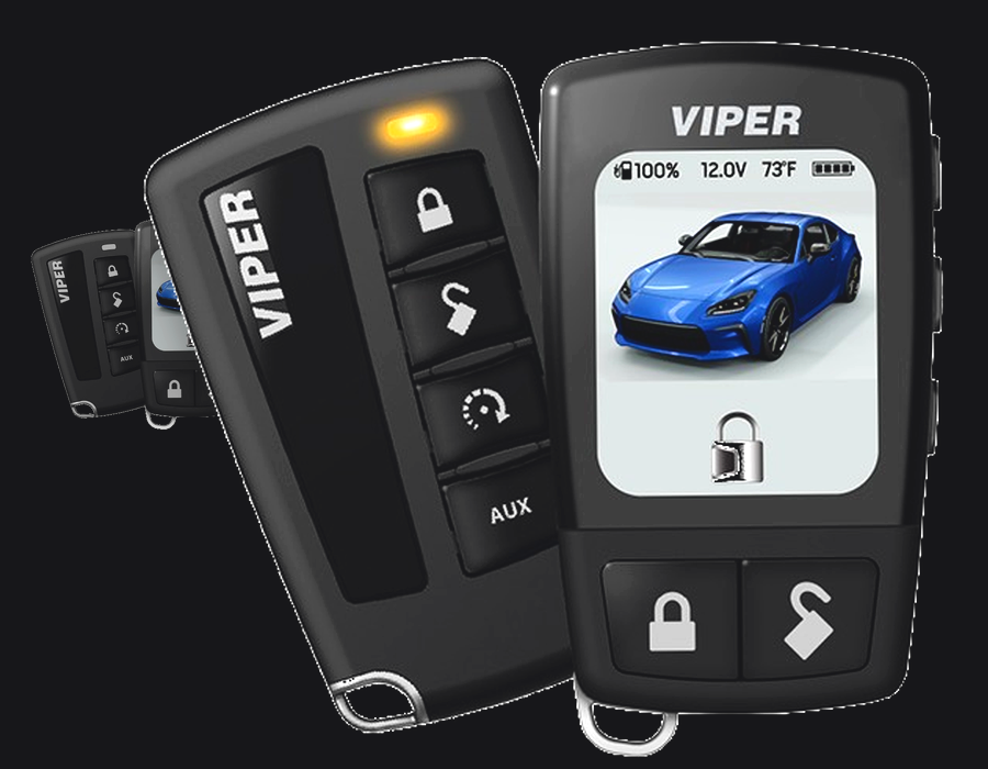 VIPER 5908V two-way LCD remotes