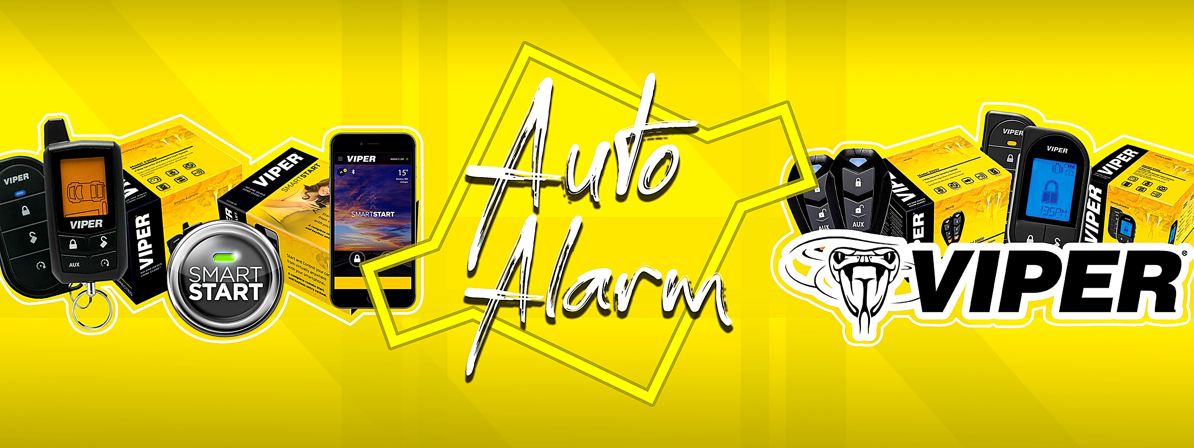 Viper auto alarm and SmartStart systems installed by Los Angeles Car Alarm