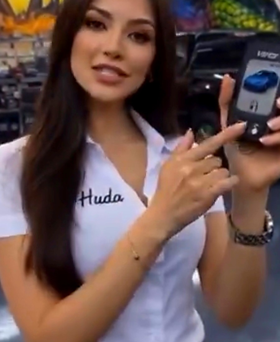 Los Angeles Car Alarm team member with a Viper remote